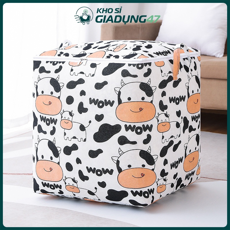 Hộp Vải Đựng Quần Áo, Chăn Màn Đa Năng