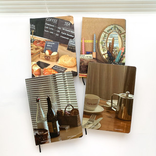Sổ tay A5 ghi chép dot grid kẻ ngang 130gsm sketchbook 190gsm Crabit Moments Collection