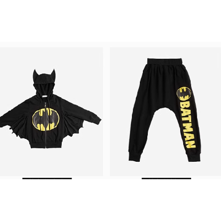 Bộ Halloween - Batman cho bé trai kèm choàng và mặt nạ