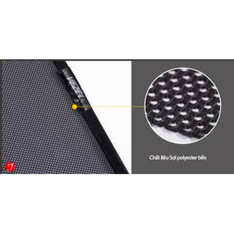Rèm che nắng theo xe Toyota Vios 2003-2007, 2014-2018, 2019-2023- Bộ 4 tấm dính nam châm VN