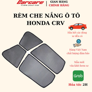 Rèm che nắng theo xe Honda CRV 2008- 2011, 2012-2017, 2018-2023, 2024- Bộ 4 tấm dính nam châm