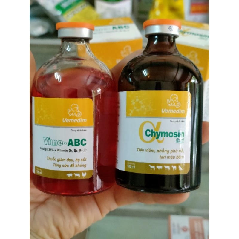 Phục hồi sau đá gà chọi 100ml  Tiêu viêm, thu kén, tan bầm