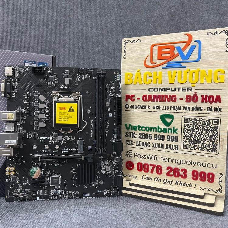 MAINBOARD MSI H510M PLUS V3 NEW BOX  BẢO HÀNH 36 THÁNG
