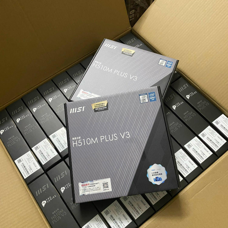 MAINBOARD MSI H510M PLUS V3 NEW BOX  BẢO HÀNH 36 THÁNG