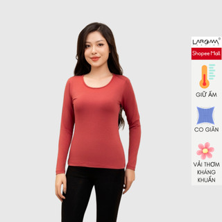 Áo Giữ Nhiệt Nữ Cổ Thấp LAROMA | Giữ Ấm - Siêu Co Dãn - Vải Thơm - Kháng Khuẩn