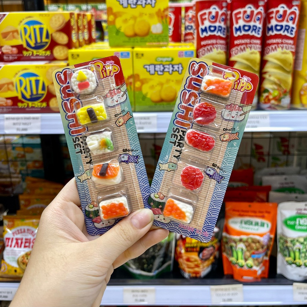Kẹo dẻo Sushi Party Set Pipp Thái Lan