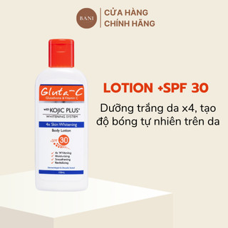 Sữa dưỡng trắng da body lotion Gluta-C +SPF 30 150ml/300ml
