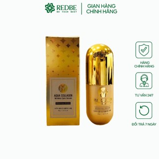 Serum trắng da collagen tươi thủy phân jm aqua collagen wrinkle care serum hàn quốc - mp388