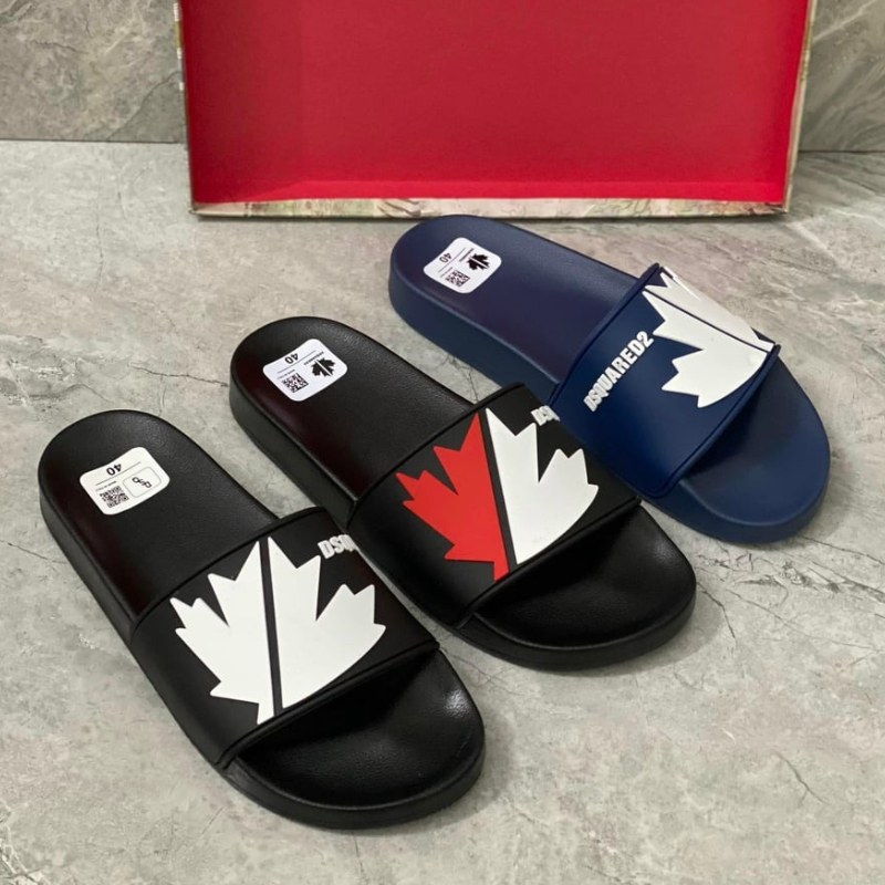 Dép nam nữ quai ngang hình chiếc lá phong cách thời thượng 2023