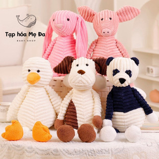  Thú bông cừu cún gấu thỏ đủ mẫu cho bé size lớn 40cm/gấu bông doudou cho bé vải nhung nhăn siêu xinh làm quà