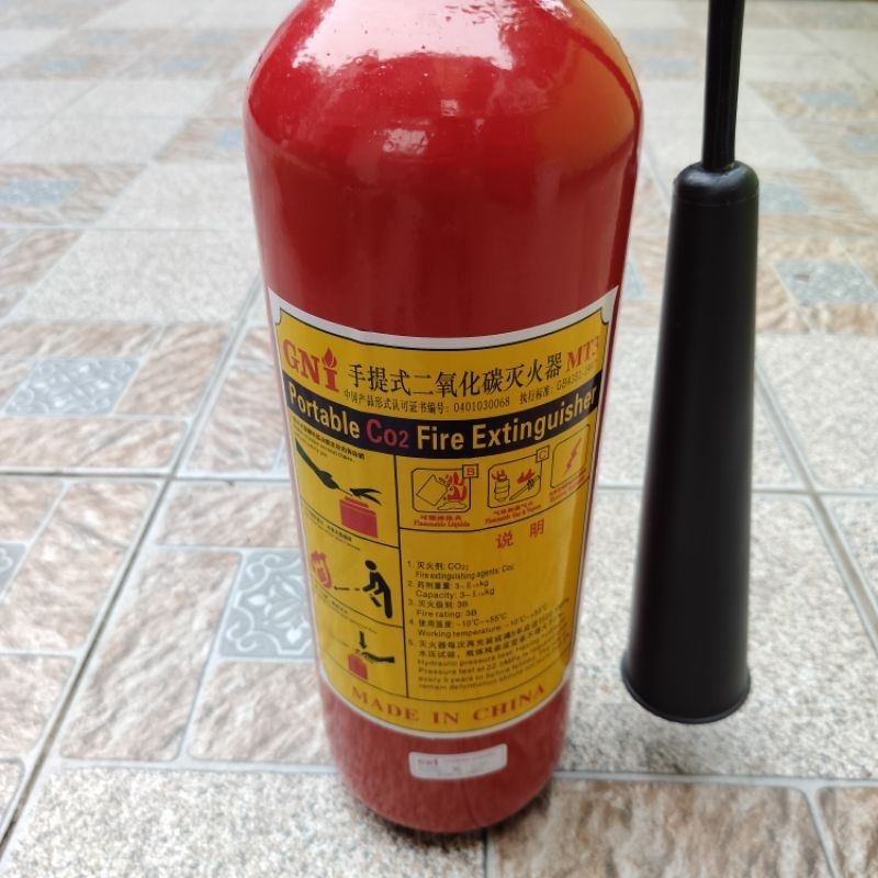 BÌNH CỨU HOẢ KHÍ CO2 MT3, BÌNH CHỮA CHÁY MT3 3KG CO2 KHÍ