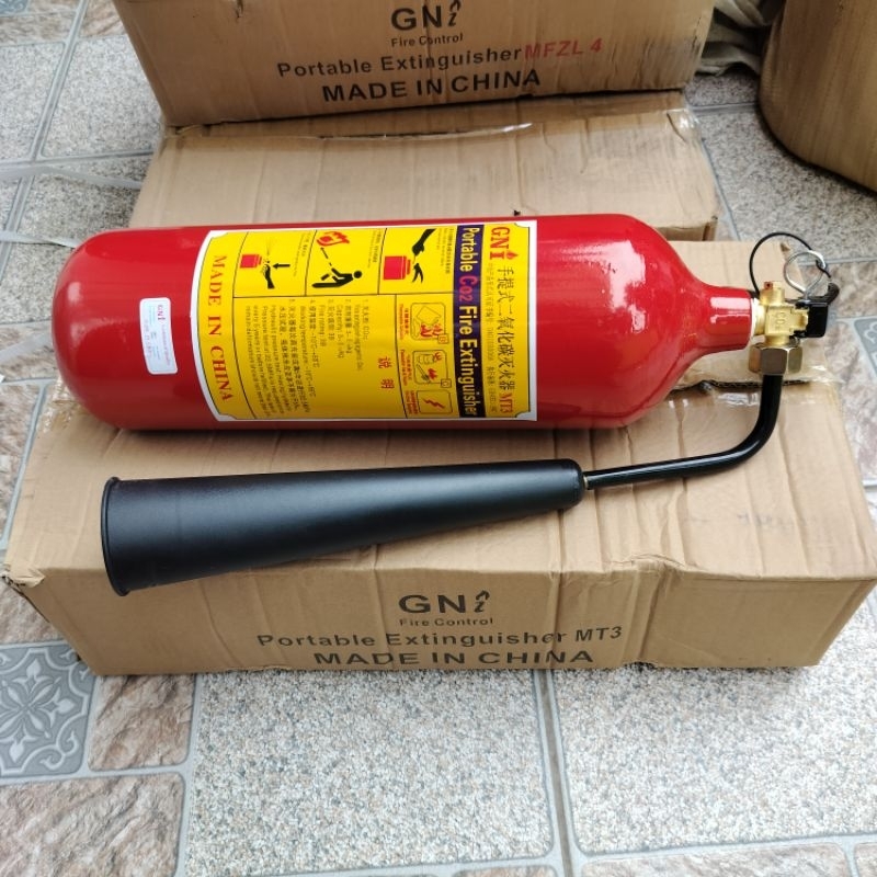 BÌNH CỨU HOẢ KHÍ CO2 MT3, BÌNH CHỮA CHÁY MT3 3KG CO2 KHÍ