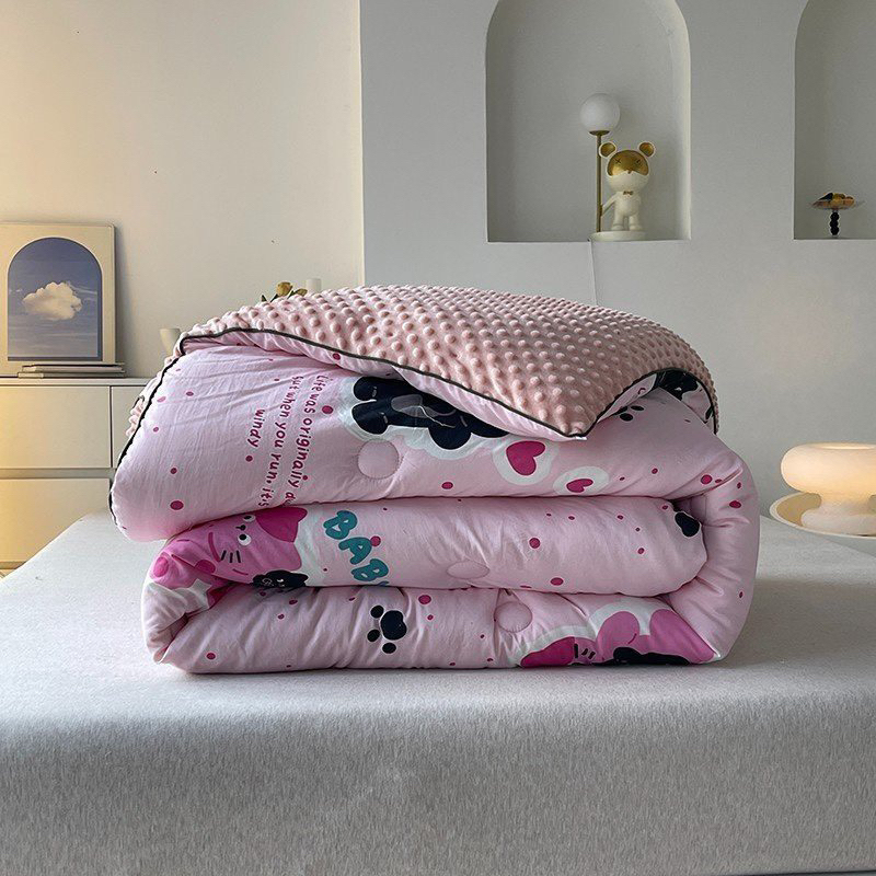 Chăn 3kg bông xơ đậu nành mẫu mới 2023-2024