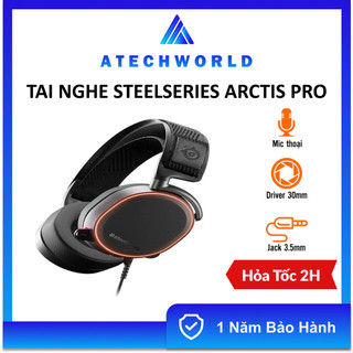 Tai nghe steelseries arctis pro gaming - hàng chính hãng - bh 1 năm - có xuất vat