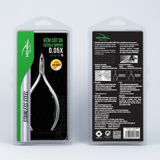 Kìm cắt da cao cấp inox D05 xám Kềm Nghĩa