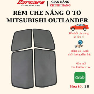 Rèm che nắng theo xe Outlander 2010-2015, Sport 2016-2023- Bộ 4 tấm dính nam châm