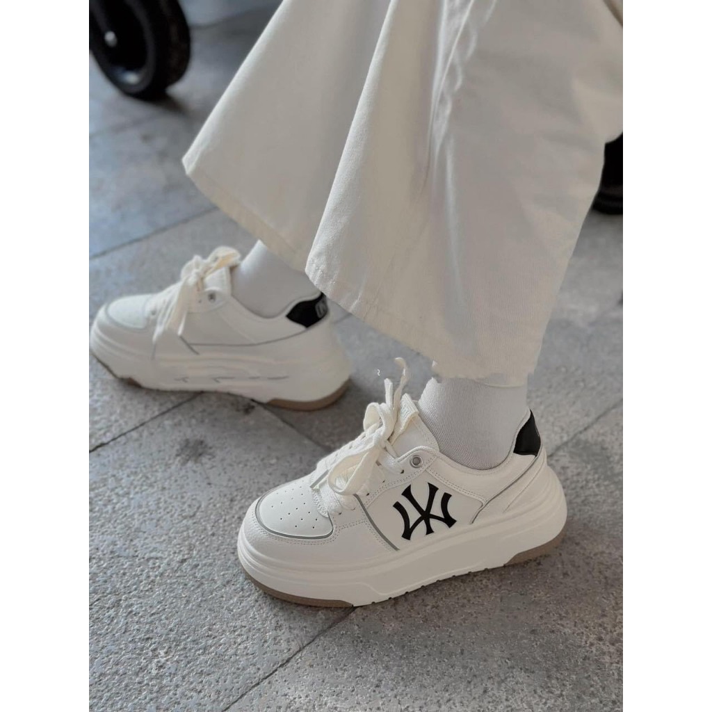 Giày Sneakers Nữ - Giày Thể Thao MMOK NY Đế Độn 5p QCCC Fullbox