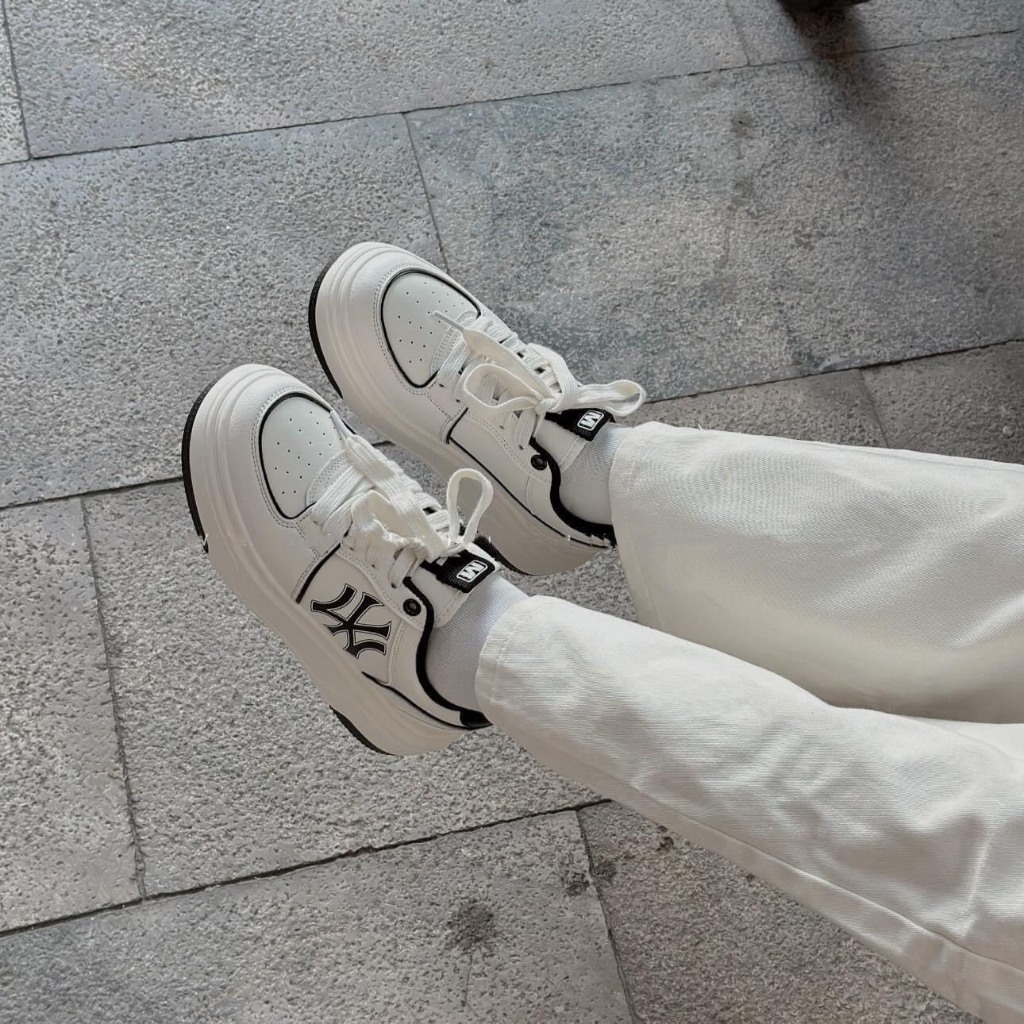 Giày Sneakers Nữ - Giày Thể Thao MMOK NY Đế Độn 5p QCCC Fullbox
