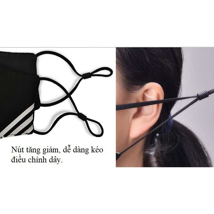 Khẩu trang vải có van thở 1 chiều chuyên dụng