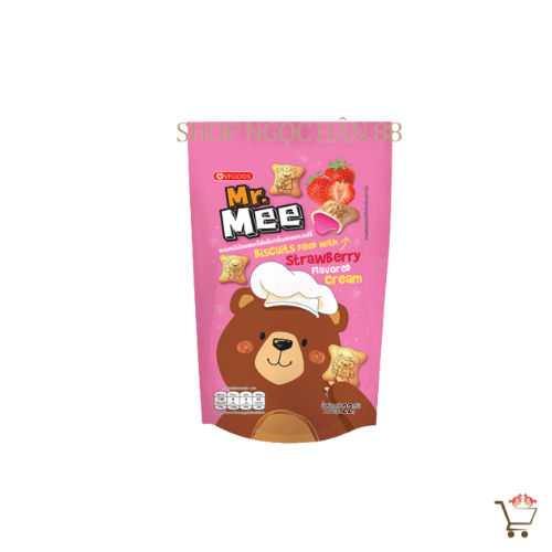 Bánh Quy Gấu Thái Lan Mr.Mee 22gr - Đủ Vị