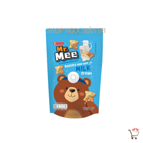 Bánh Quy Gấu Thái Lan Mr.Mee 22gr - Đủ Vị