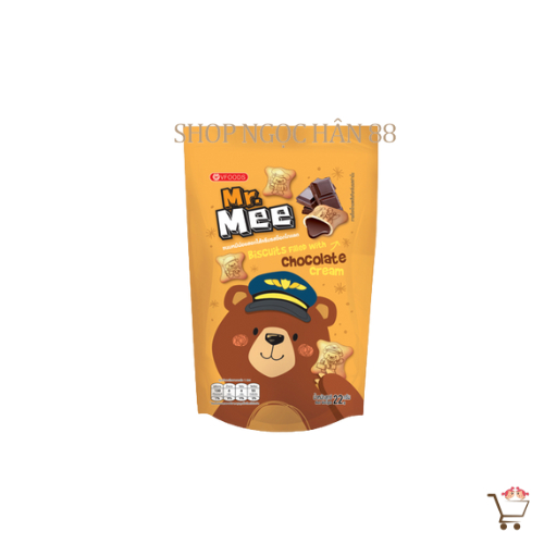 Bánh Quy Gấu Thái Lan Mr.Mee 22gr - Đủ Vị