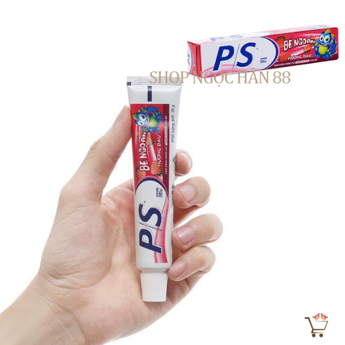 Hộp Kem đánh răng trẻ em P/S tuýp 35gr