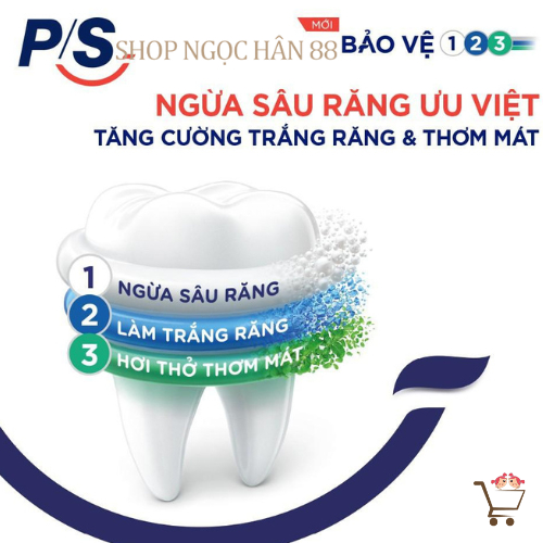 Kem đánh răng P/S ngừa sâu răng - Tuýp 180gr