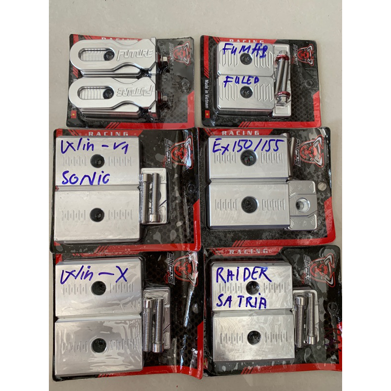 Tăng Sên Âm Có Nẹp và Không Nẹp CNC Ex150/155- Winner - Sonic- Raider- Fuled- Fu Mập- Jupiter Fi