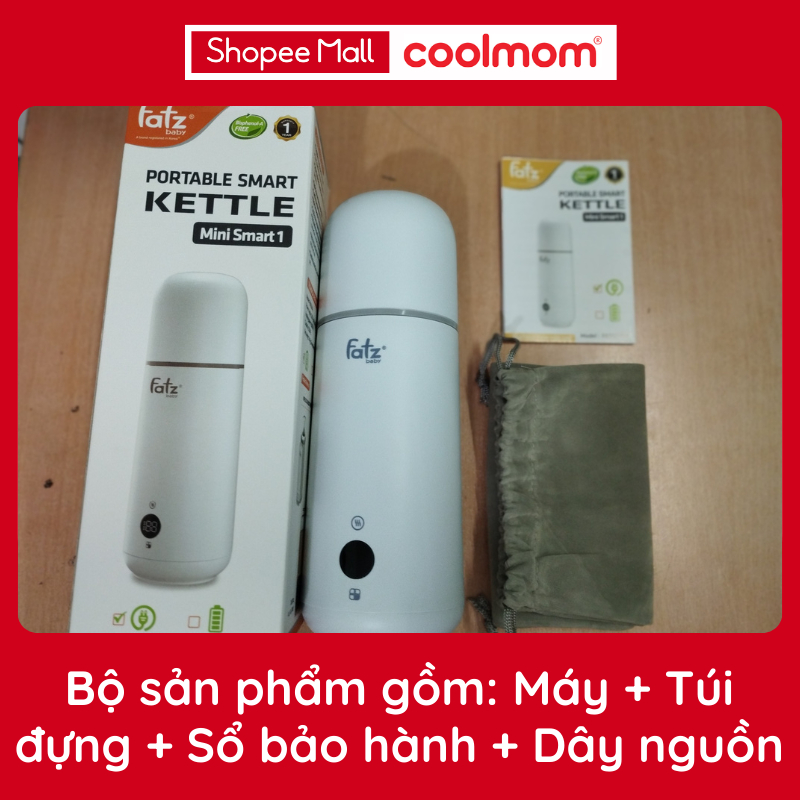 Dụng cụ đun và hâm nước pha sữa cầm tay Fatzbaby Mini Smart 1 FB3622VA