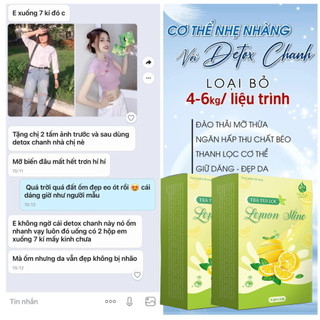 Trà Chanh - giảm cân hiệu quả ( hộp 25 gói )