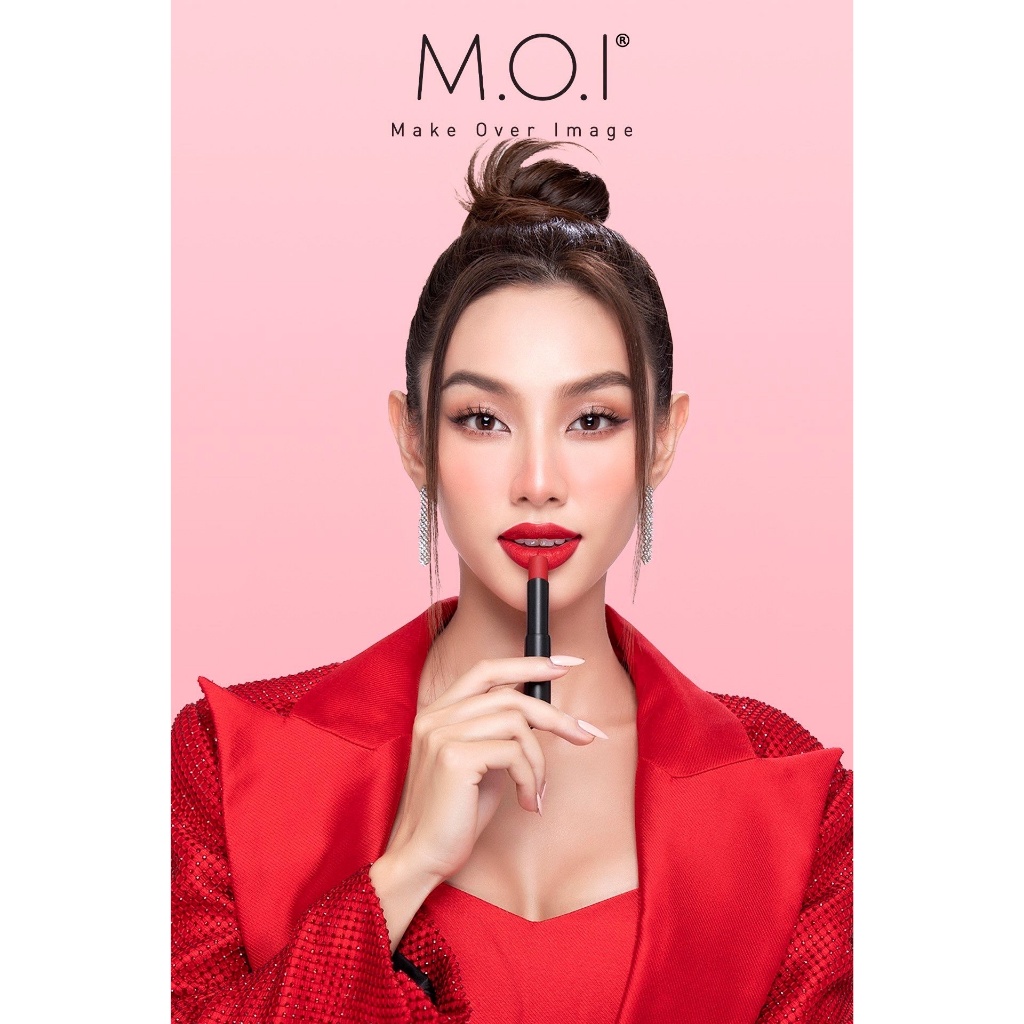 Son Thỏi Lì Love M.O.I by THÙY TIÊN  Đỏ cherry