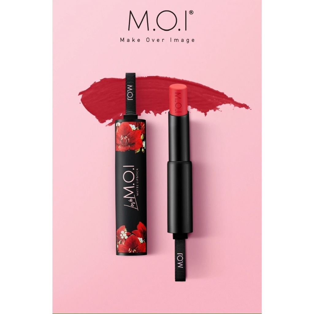 Son Thỏi Lì Love M.O.I by THÙY TIÊN  Đỏ cherry