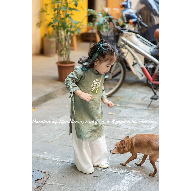 Quần lụa cho bé