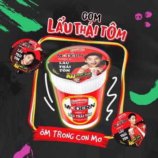 🍑 🍑 Mì Ly Modern Lẩu Thái Tôm 🍑 🍑