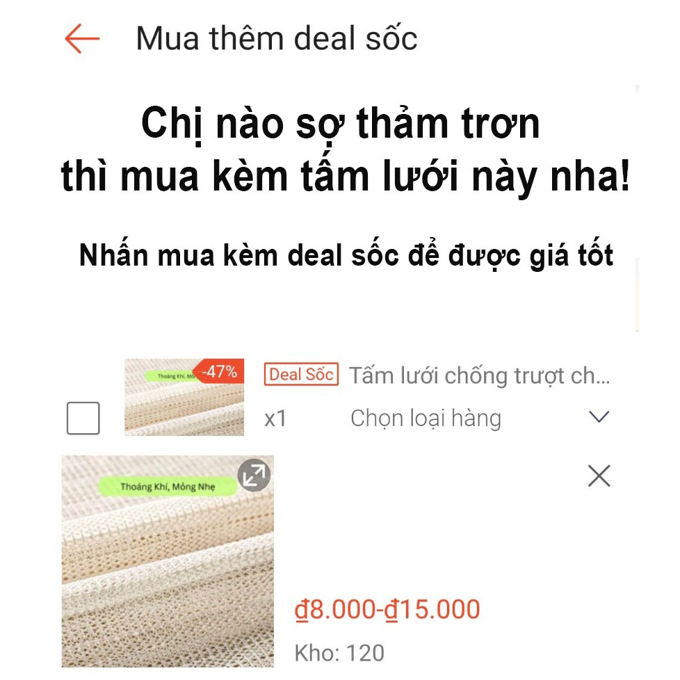 Thảm lau chân hình cánh quạt 60x42cm thảm vải thủ công vải dày