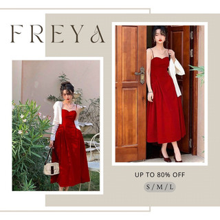 🛍Đầm váy nữ🛍Set đầm đỏ hai dây cúp ngực mix áo khoác trắng tay dài,Váy đỏ túi hai bên sườn kèm áo khoác thun tăm xinh