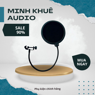 Màng lọc âm 2 lớp Pop Filter WS-04 phù hợp với mọi dòng mic