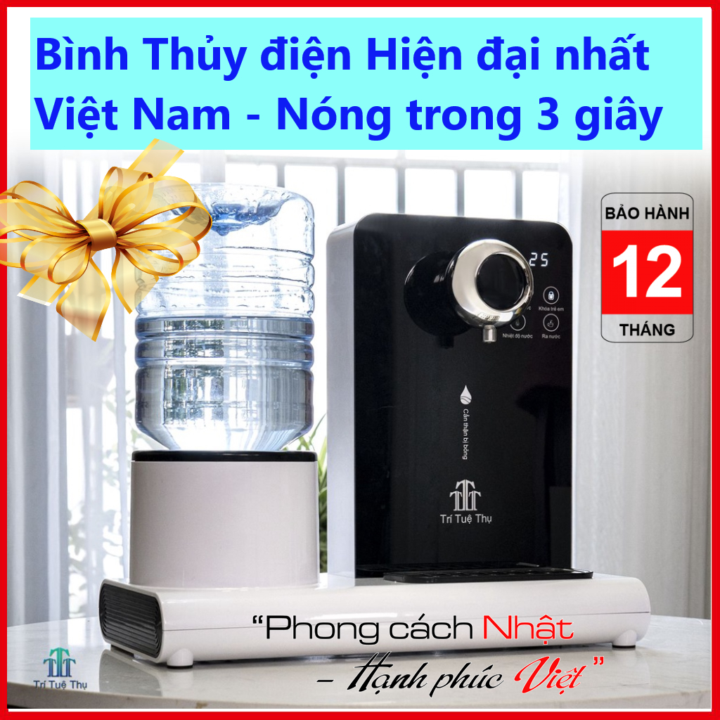 Bình Thủy điện Hiện Đại nhất Việt Nam 𝐍𝐔̛𝐎̛́𝐂 𝐍𝐎́𝐍𝐆 𝐓𝐑𝐎𝐍𝐆 𝟑 𝐆𝐈𝐀̂𝐘 Siêu tiết kiệm điện kiểu dáng hiện đại sang trọng An t
