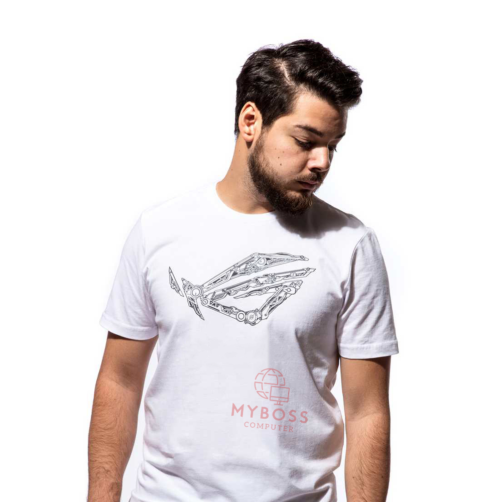 Áo Thun ASUS ROG STRIX Trắng Phiên Bản Giới Hạn Chính Hãng 2023 - Size M, L