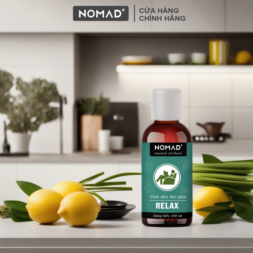 Tinh Dầu Nomad Xông Phòng Thư Giãn Essential Oil Blend - Relax 50ml