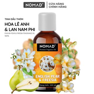 Tinh Dầu thơm Nomad xông thơm phòng, khử mùi, làm nến thơm - English Pear & Freesia