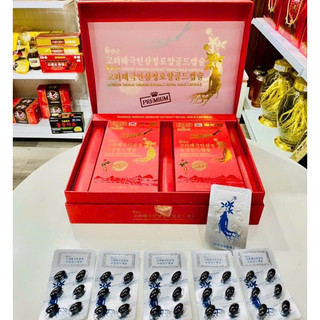 [HÀNG MỚI VỀ] Thiên Sâm Đông Trùng Hạ Thảo Cao Cấp Premium Chính Phủ Hàn Quốc, Hộp 180 viên