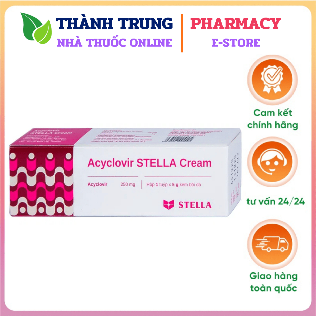 Acyclovir STELLA Cream tuýp 5g