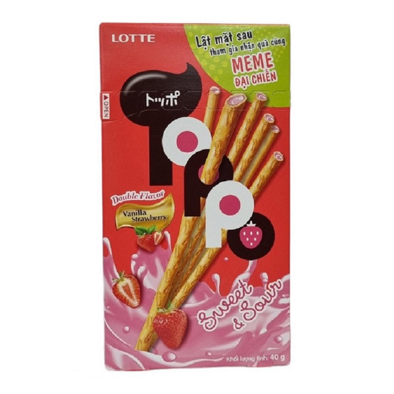 Bánh que Toppo 3 vị