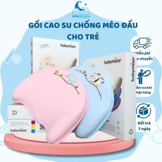 Gối cao su non chống méo đầu bẹp đầu cho bé Baby Dreams chất liệu cao su non tự nhiên êm ái thoải mái cho bé