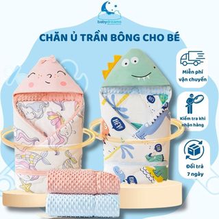 Khăn ủ cho bé sơ sinh , chăn ủ trần bông cho bé – BabyDreams