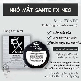 Nhỏ mắt Sante Neo Bạc 12ml