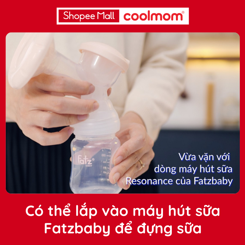 Bộ 3 bình trữ sữa mẹ Fatzbaby 140ml Store 2 FB0140VN