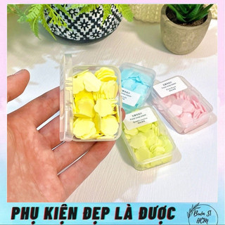 Xà phòng giấy, xà phòng mini bỏ túi tiện lợi, xà phòng giấy hình hoa nhỏ gọn, an toàn